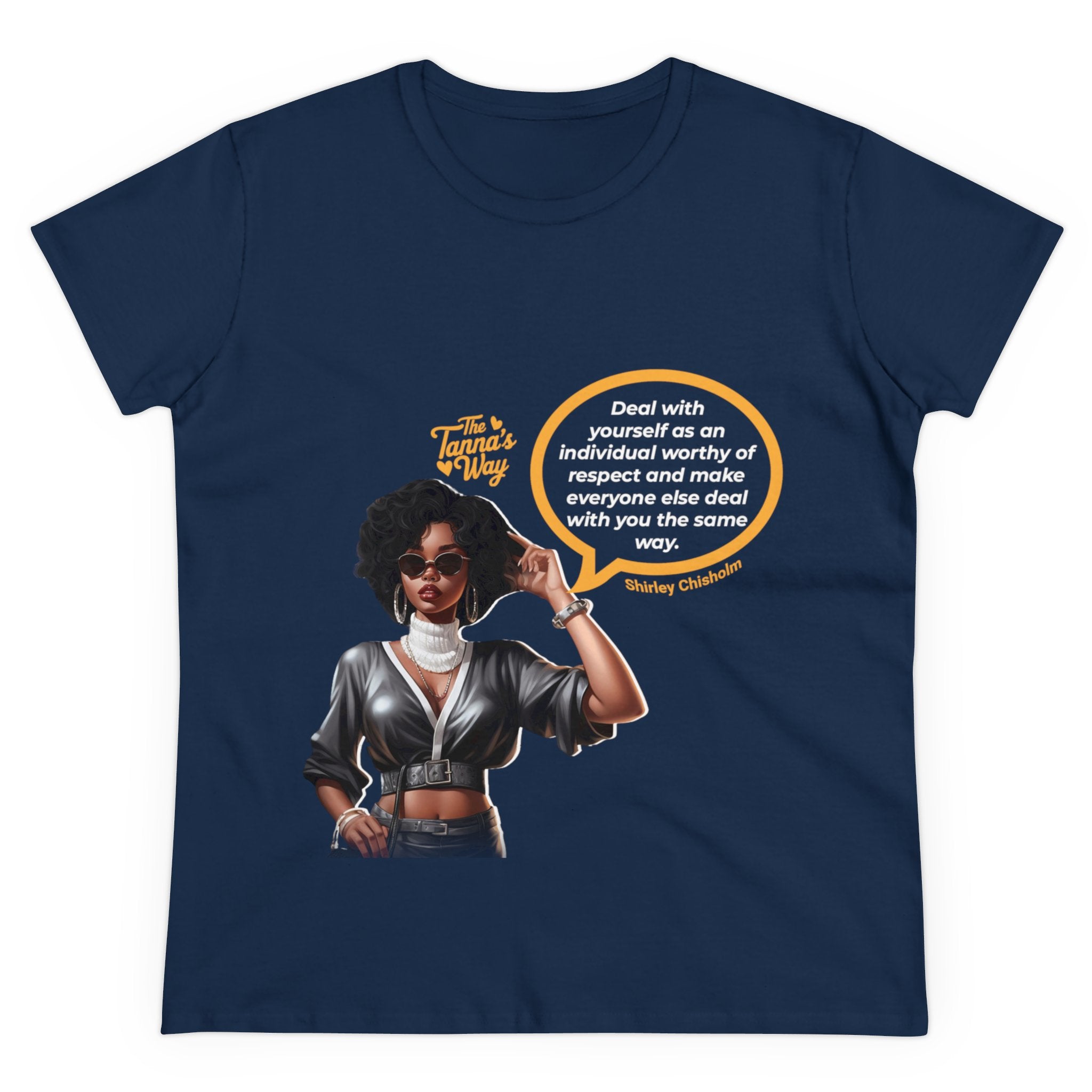 Shirley Chisholm | Women's Midweight Cotton Tee